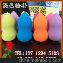 乳膠葫蘆圓柱立體粉撲 混色美容工具的時(shí)尚實(shí)用之選